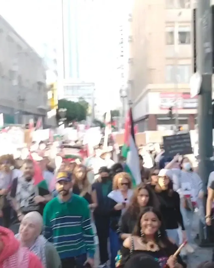 All Out For Palestine At Pershing Square 2